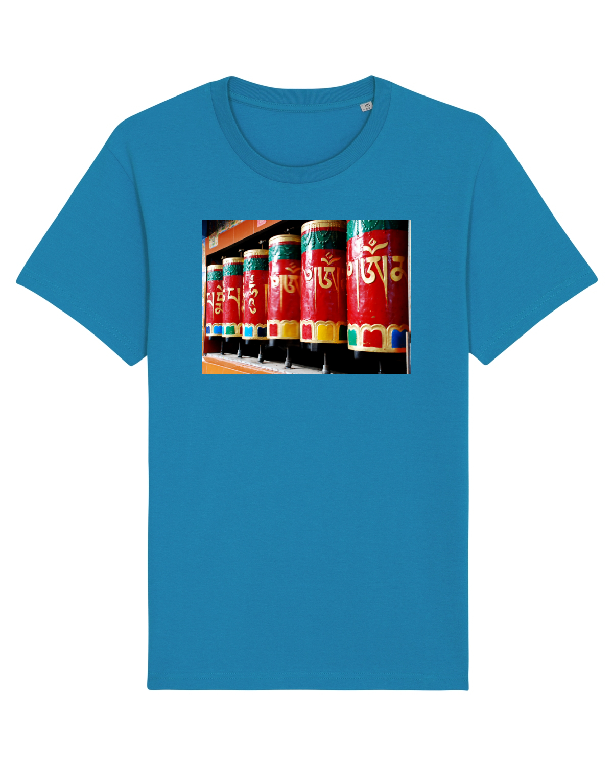 Tricou mânecă scurtă Unisex Rocker Azur
