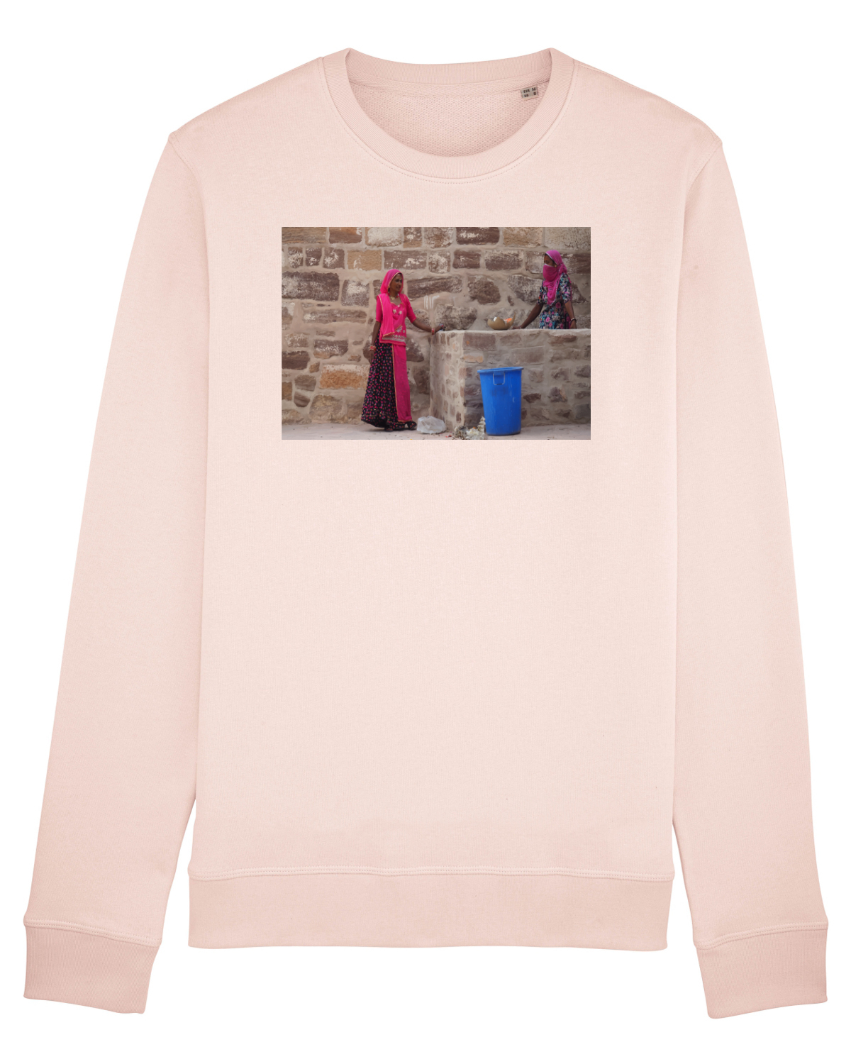 Bluză mânecă lungă Unisex Rise Candy Pink