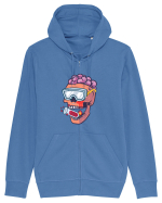 Cercetatorul nebun. Mad Scientist Halloween Hanorac cu fermoar Unisex Connector