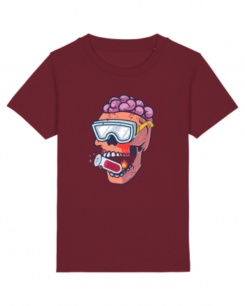 Cercetatorul nebun. Mad Scientist Halloween Burgundy