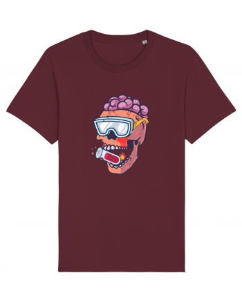 Cercetatorul nebun. Mad Scientist Halloween Burgundy