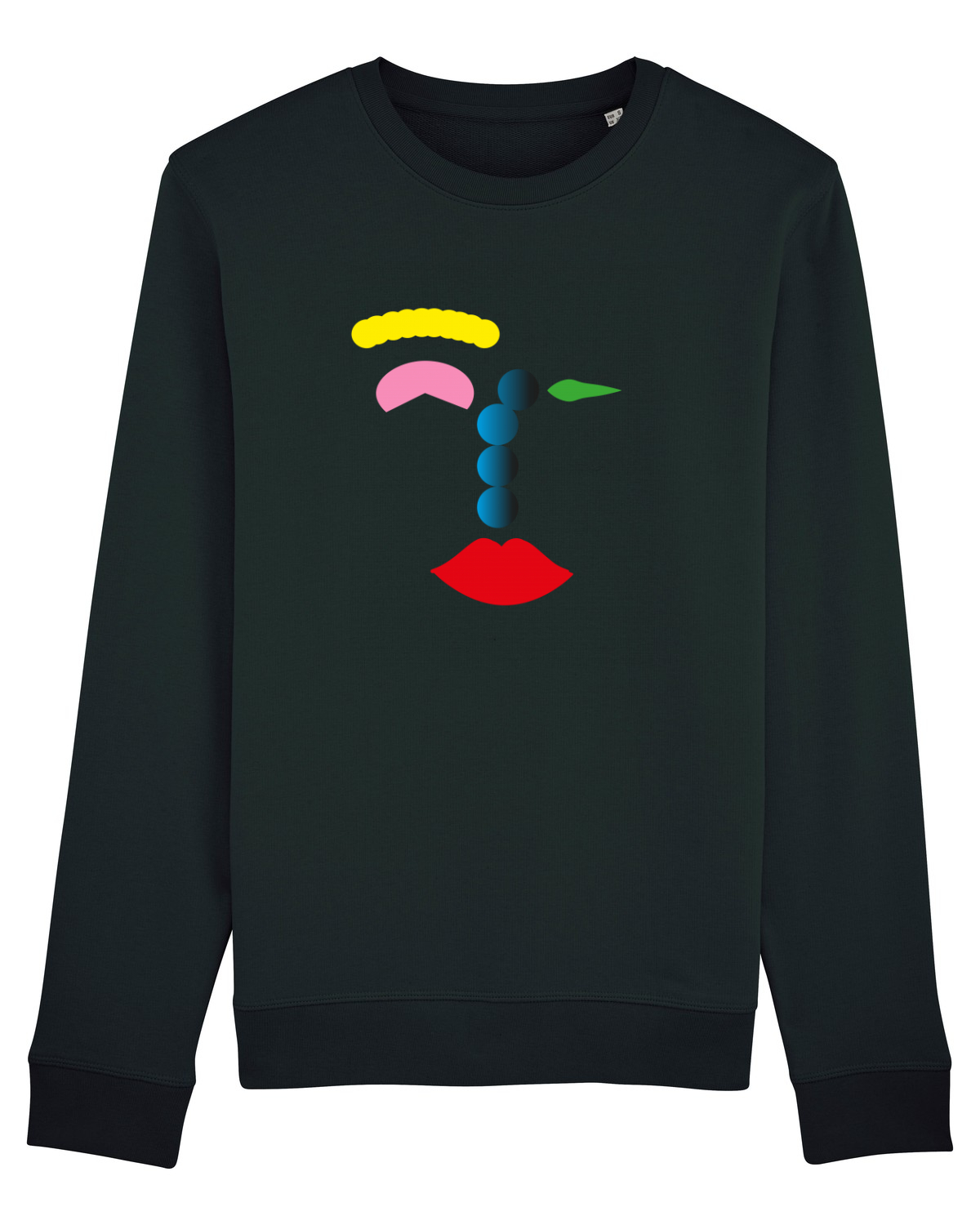 Bluză mânecă lungă Unisex Rise Black