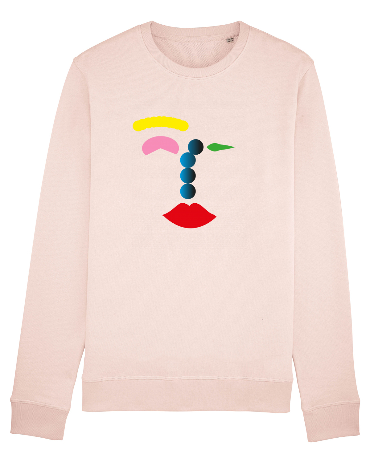 Bluză mânecă lungă Unisex Rise Candy Pink