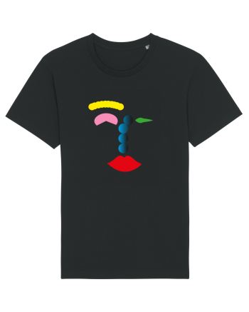 Funky Face Design Black