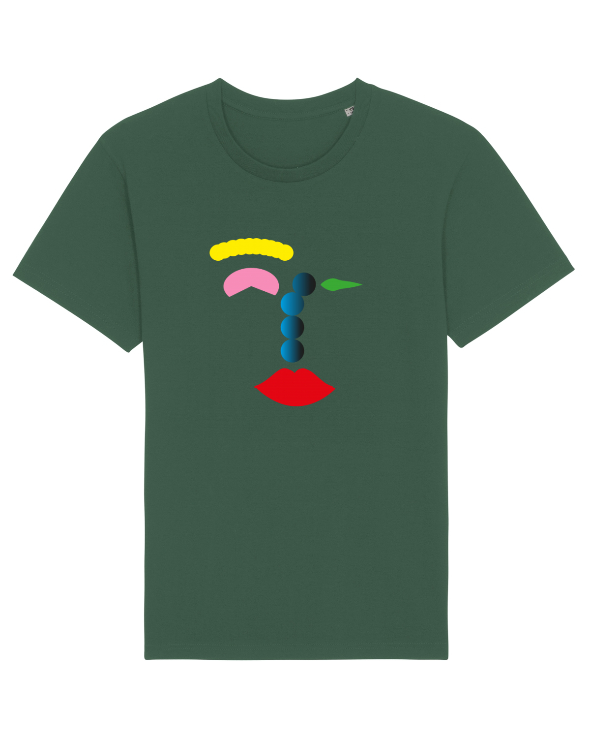 Tricou mânecă scurtă Unisex Rocker Bottle Green