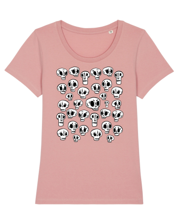 Funny Halloween Skulls Canyon Pink