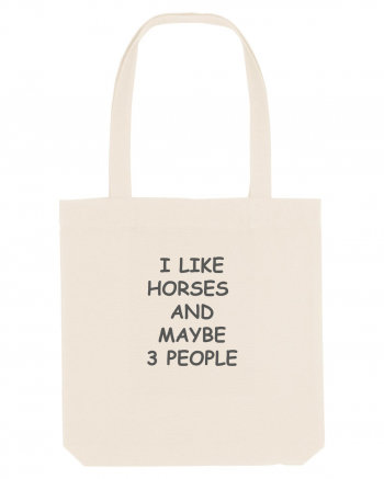 I Like Horses Design Natural