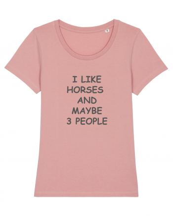 I Like Horses Design Canyon Pink