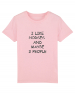 I Like Horses Design Tricou mânecă scurtă  Copii Mini Creator