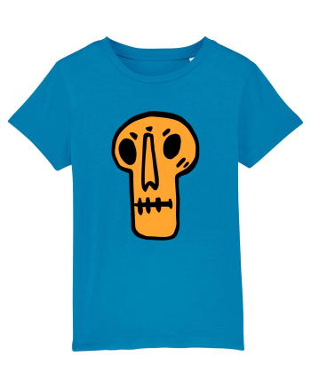 Halloween Orange Funny Skull Azur