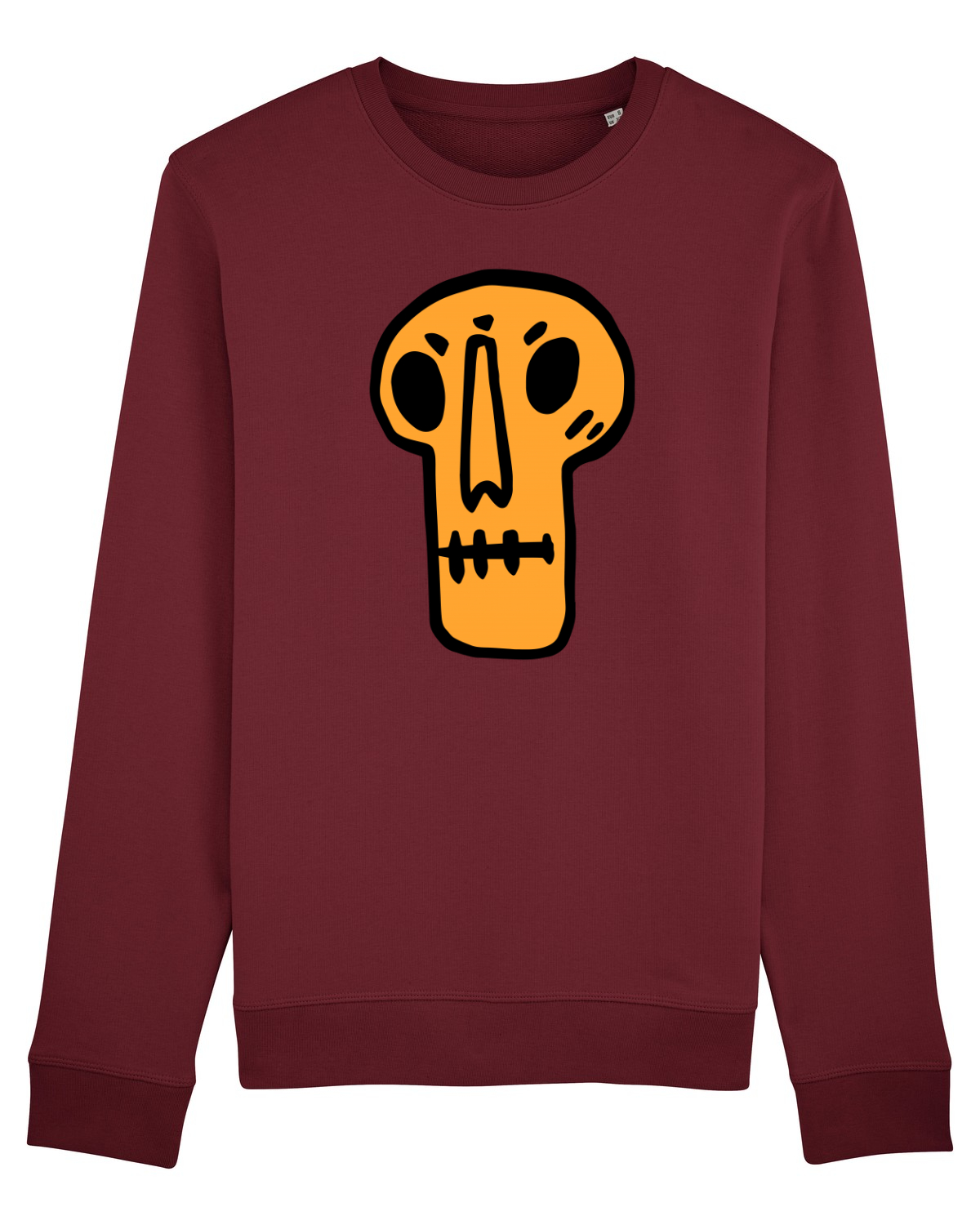Bluză mânecă lungă Unisex Rise Burgundy