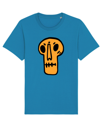 Halloween Orange Funny Skull Azur