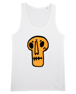 Halloween Orange Funny Skull Maiou Bărbat Runs