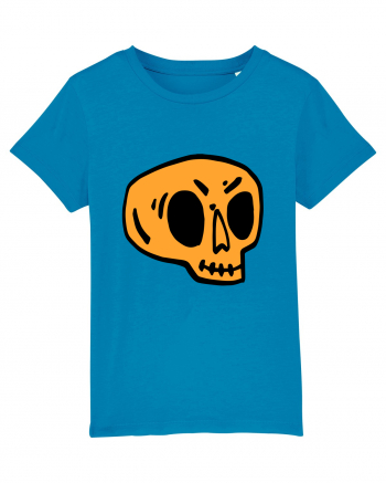 Halloween Orange Funny Skull Azur