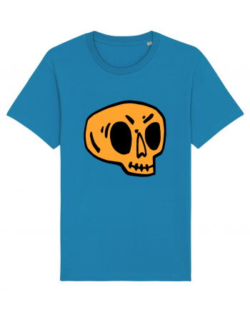 Halloween Orange Funny Skull Azur