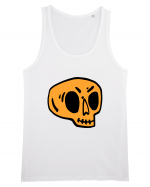 Halloween Orange Funny Skull Maiou Bărbat Runs