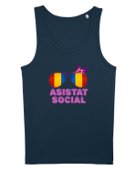 Tricou de Asistat Social- Femeie Maiou Bărbat Runs