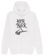 Her Trick Halloween Hanorac cu fermoar Unisex Connector