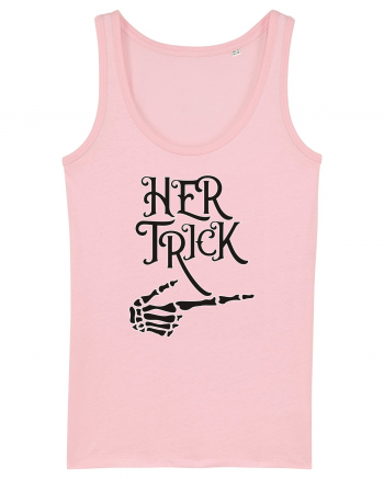 Her Trick Halloween Cotton Pink