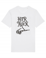 Her Trick Halloween Tricou mânecă scurtă Unisex Rocker