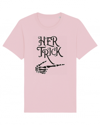 Her Trick Halloween Cotton Pink