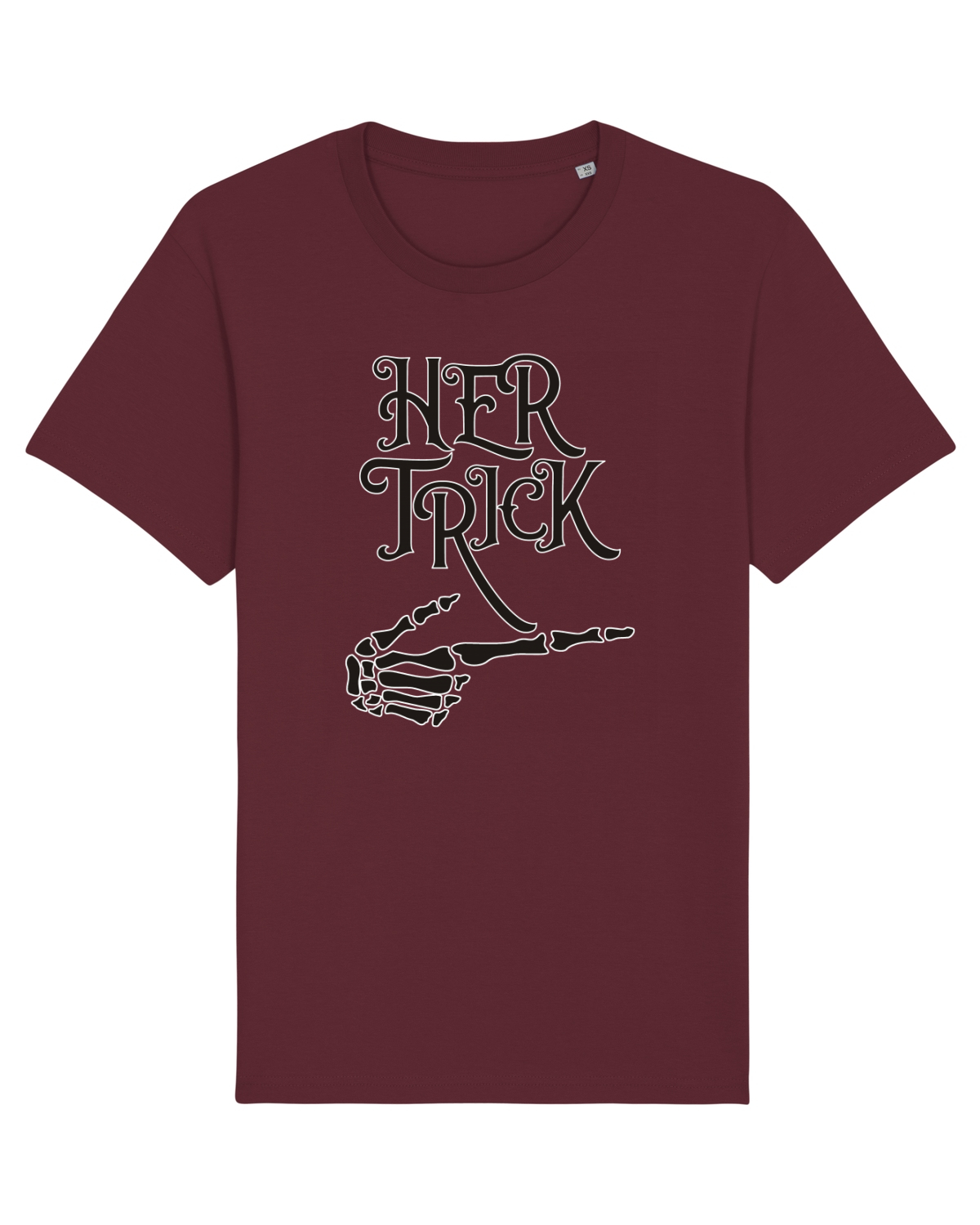 Tricou mânecă scurtă Unisex Rocker Burgundy