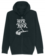 Her Trick Halloween Hanorac cu fermoar Unisex Connector