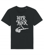 Her Trick Halloween Tricou mânecă scurtă Unisex Rocker