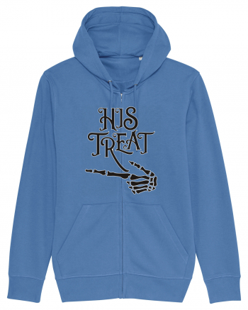 His Treat Halloween Bright Blue