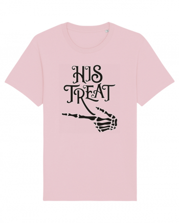 His Treat Halloween Cotton Pink