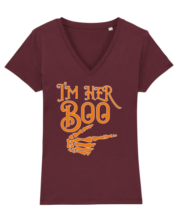 I'm Her Boo Burgundy
