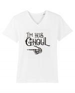 I'm His Ghoul Tricou mânecă scurtă guler V Bărbat Presenter