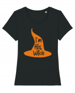 I'm His Witch Tricou mânecă scurtă guler larg fitted Damă Expresser