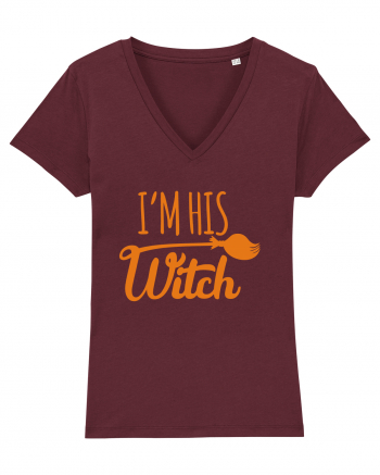 I'm His Witch Burgundy