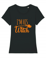 I'm His Witch Tricou mânecă scurtă guler larg fitted Damă Expresser