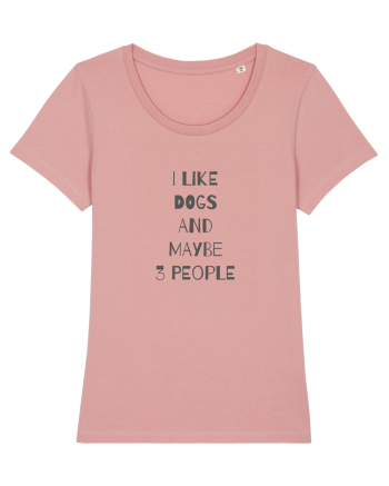 I Like Dogs Design Canyon Pink