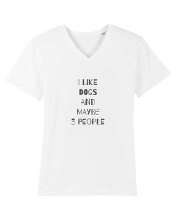 I Like Dogs Design White