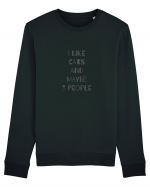 I Like Cats Design Bluză mânecă lungă Unisex Rise