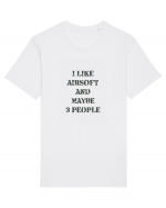 I Like Airsoft Design Tricou mânecă scurtă Unisex Rocker