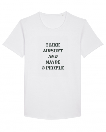 I Like Airsoft Design White