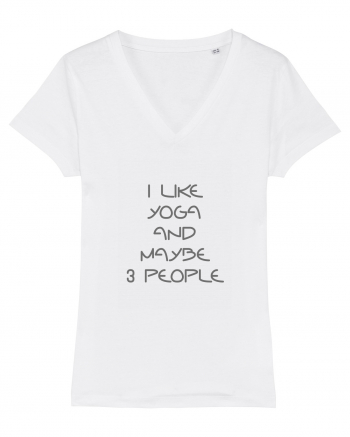 I Like Yoga Design White