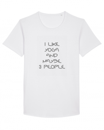 I Like Yoga Design White