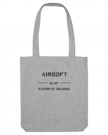 Airsoft is my Favorite Season Design Heather Grey