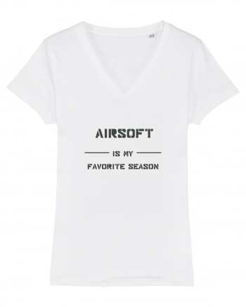 Airsoft is my Favorite Season Design White