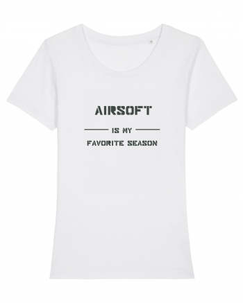 Airsoft is my Favorite Season Design White