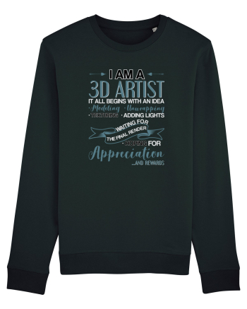 3D artist Black
