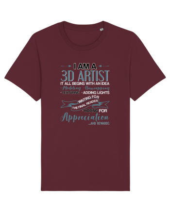 3D artist Burgundy