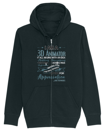 3D animator Black