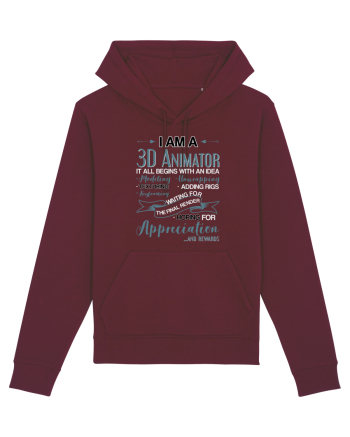 3D animator Burgundy