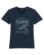 3D animator Tricou mânecă scurtă guler V Bărbat Presenter